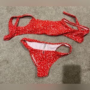 Brand new SHEIN red bikini swimsuit
